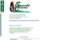 Desktop Screenshot of emeraldcruises.com